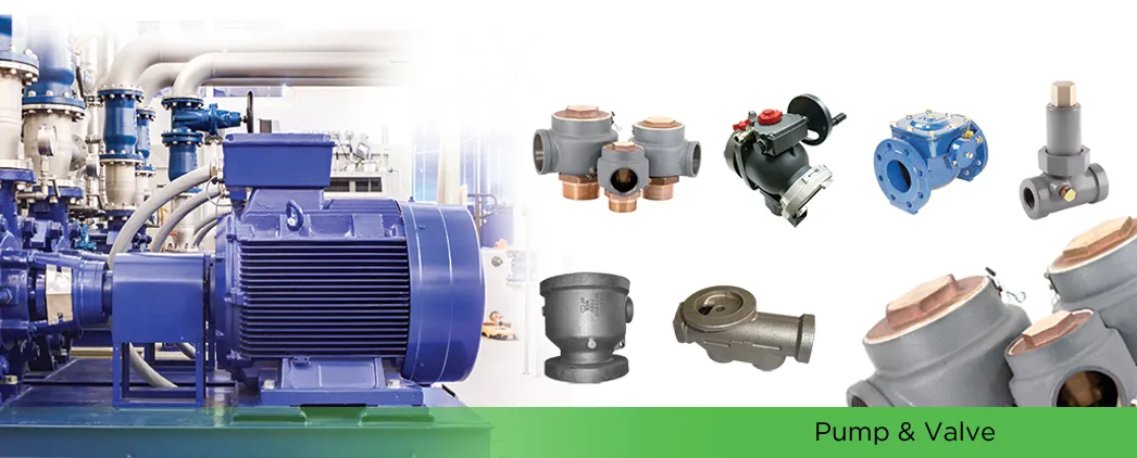Casting Products for Pumps & Valves
