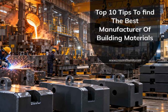 Top Counter Weight Manufacturers In India Are Helping Industrial Processes