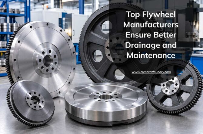 Top Flywheel Manufacturers Ensure Better Drainage and Maintenance