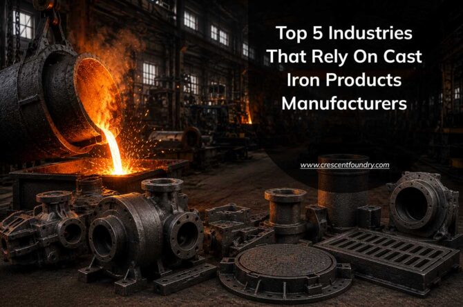 Top 5 Industries That Rely On Cast Iron Products Manufacturers