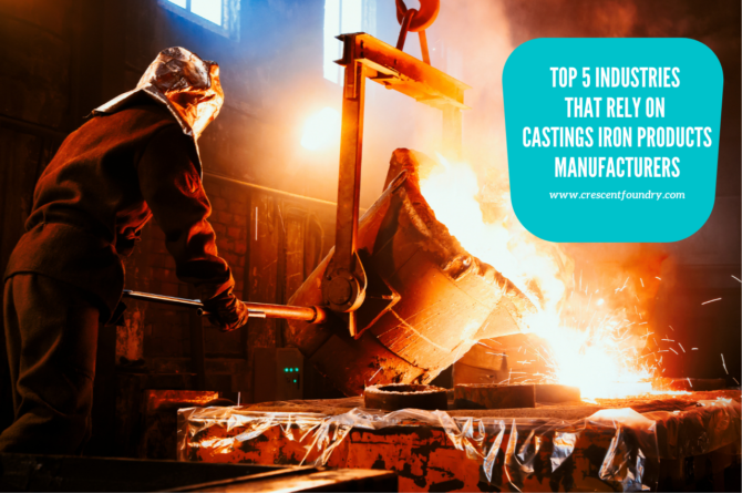 Top 5 Industries That Rely On Cast Iron Products Manufacturers