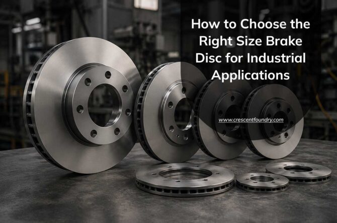 How to Choose the Right Size Brake Disc for Industrial Applications