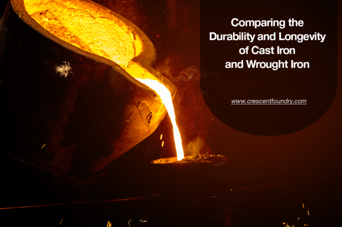 Comparing the Durability and Longevity of Cast Iron and Wrought Iron