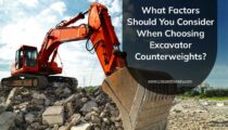 What Factors Should You Consider When Choosing Excavator Counterweights?