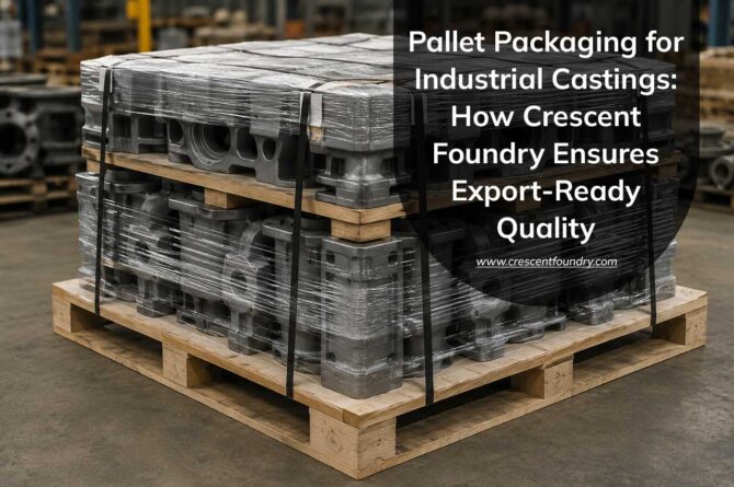 Pallet Packaging for Industrial Castings: How Crescent Foundry Ensures Export-Ready Quality